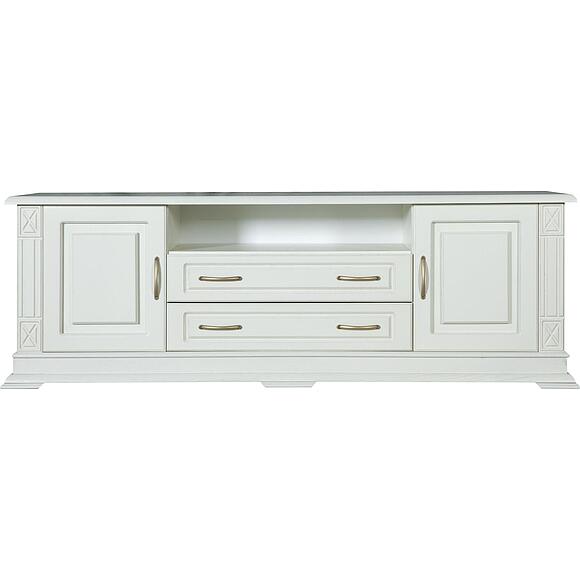 Тумба ТВ «Верди Классик» П1.0487.0.47, Основной материал: массив дуба, Цвет: Слоновая кость