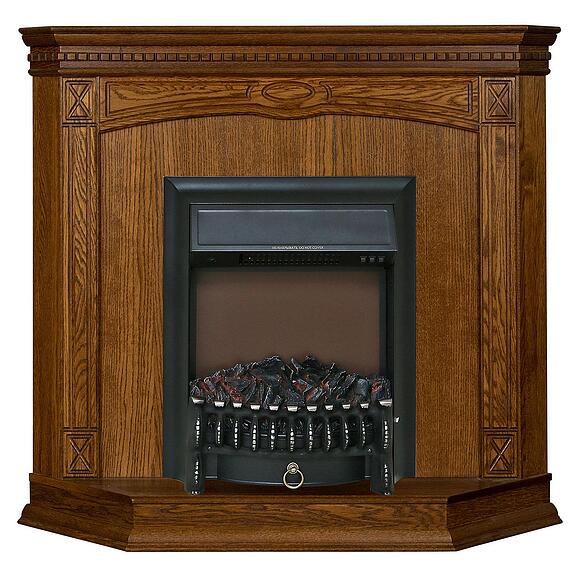 Портал для камина «Верди Классик» П1.0487.0.43, Основной материал: массив дуба, Цвет: Черешня