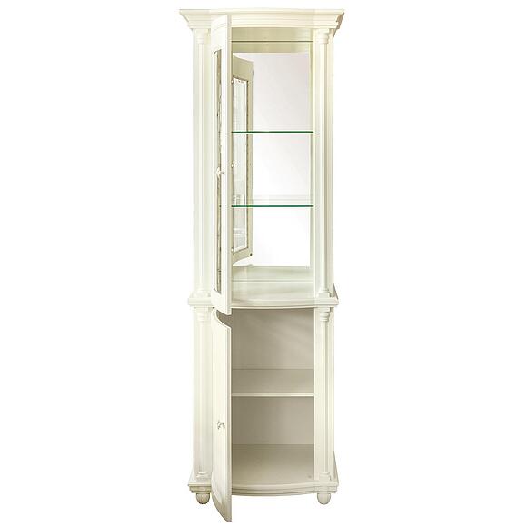 Шкаф комбинированный «Валенсия Д Классик» П3.0591.0.01-01, Основной материал: массив дуба, Цвет: Слоновая кость