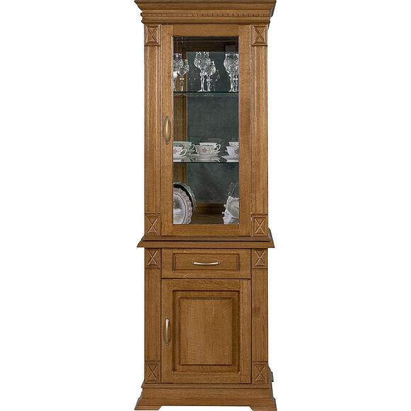 Шкаф комбинированный «Верди Классик» П1.0487.0.34, Основной материал: массив дуба, Цвет: Дуб рустикаль (Shkaf_kombinirovannii_VerdiLuks_1z_P487-34z_dyb_rystikal-.jpg) Шкаф комбинированный «Верди Классик» П1.0487.0.34, Основной материал: массив дуба, Цвет: Дуб рустикаль