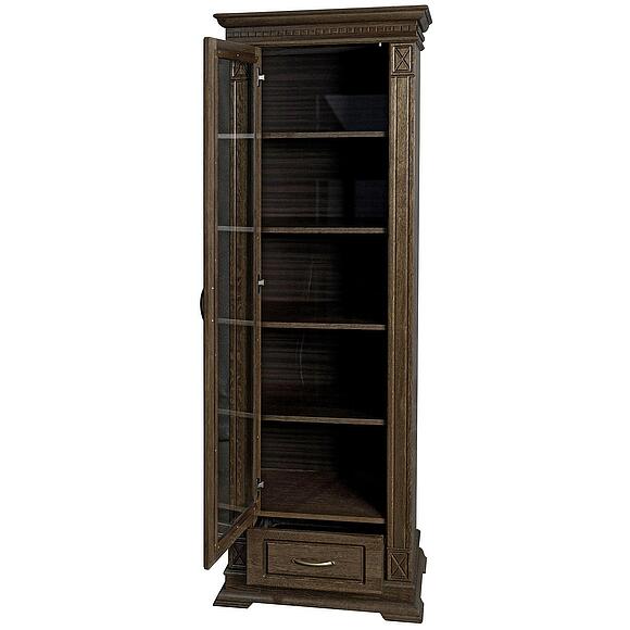 Шкаф «Верди Классик» П1.0487.0.26-01, Основной материал: массив дуба, Цвет: Табак (Shkaf_VerdiLux_1-1_P487-26_tabak2-1.jpg) Шкаф «Верди Классик» П1.0487.0.26-01, Основной материал: массив дуба, Цвет: Табак