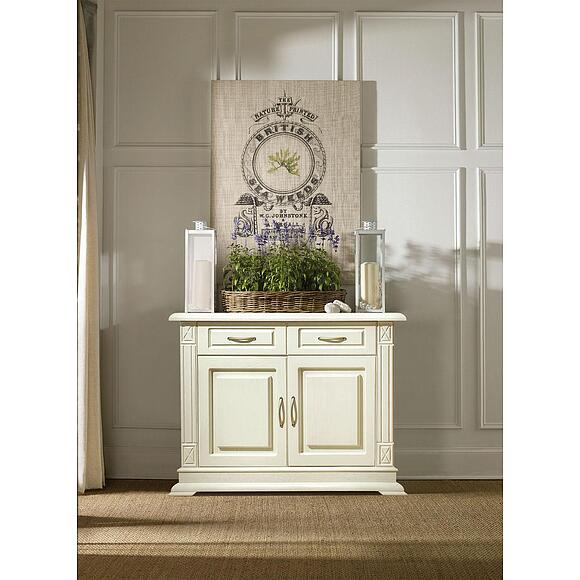 Тумба «Верди Классик» П1.0487.0.02, Основной материал: массив дуба, Цвет: Слоновая кость