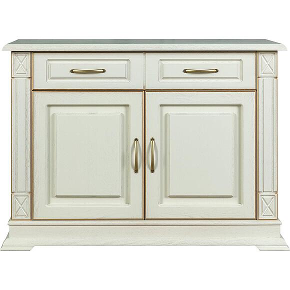 Тумба «Верди Классик» П1.0487.0.02, Основной материал: массив дуба, Цвет: Слоновая кость с золочением (Tymba_Verdi_Luks_2_P487-02_slon_kost_s_zolochemie.jpg) Тумба «Верди Классик» П1.0487.0.02, Основной материал: массив дуба, Цвет: Слоновая кость с золочением