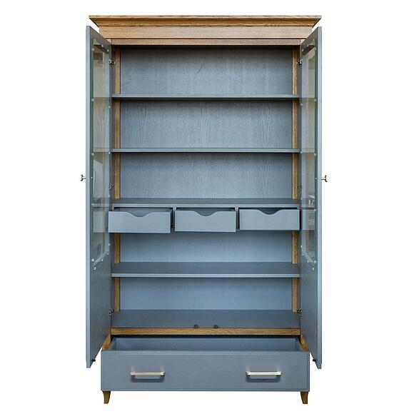 Шкаф-витрина «Кармен Прованс» П3.0581.0.27