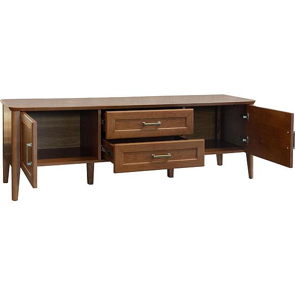 Тумба ТВ «Вилора» БМ2.775.0.33, Основной материал: ДСП+шпон, Цвет: Коньяк