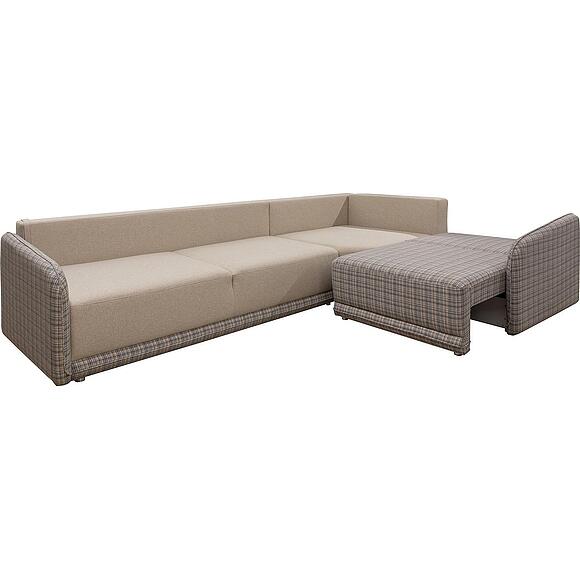 Угловой диван «Тибо 1» (3ML/R.90.1MR/L) , Основной материал: ткань, Группа ткани: 19 группа