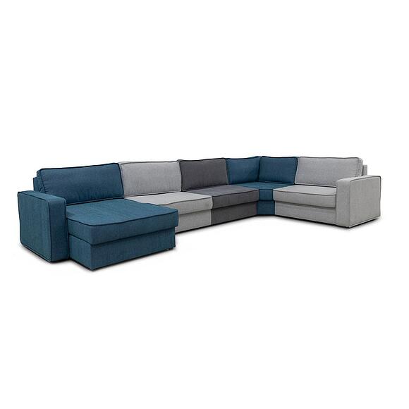 Угловой диван «Чери 1» (8мL/R30м901ML/R), Основной материал: ткань, Группа ткани: 18 группа