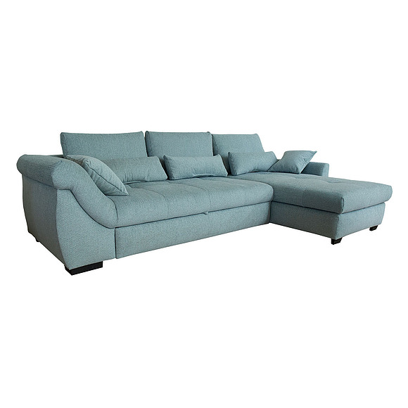 Угловой диван «Дорса» (3мL/R8мR/L), Основной материал: ткань, Группа ткани: 22 группа, Механизм трансформации: с механизмом