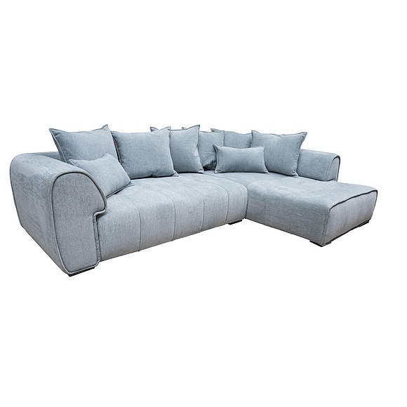 Угловой диван «Лонди» (2L.5R), Основной материал: ткань, Группа ткани: 19 группа