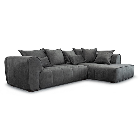 Угловой диван «Лонди» (2L.5R), Основной материал: ткань, Группа ткани: 19 группа