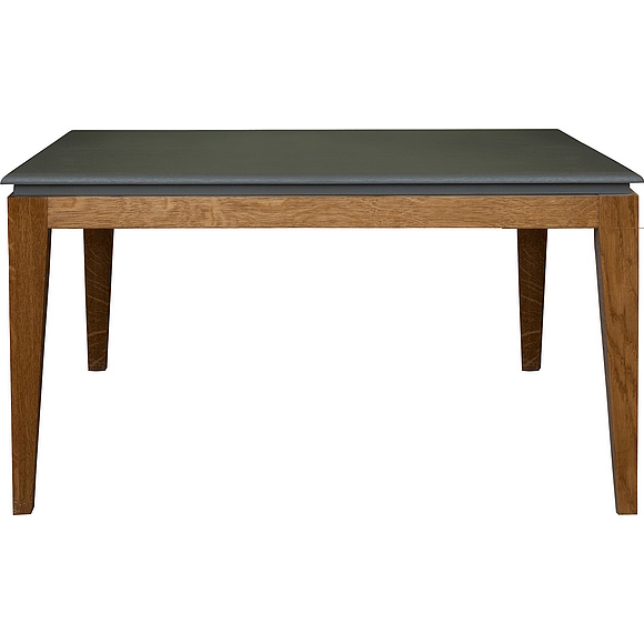 Стол журнальный «Дольче» П3.597.0.06, Основной материал: МДФ, крашеная, Цвет: Базальт + Дуб рустикаль