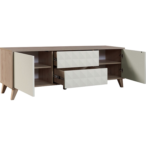 Тумба «Тринити» П6.114.0.02, Цвет: Ваниль + Гикори Кингстон (Tumba_Triniti_P6-114-0-02_vanil-gikori-kingston.jpg) Тумба «Тринити» П6.114.0.02, Цвет: Ваниль + Гикори Кингстон