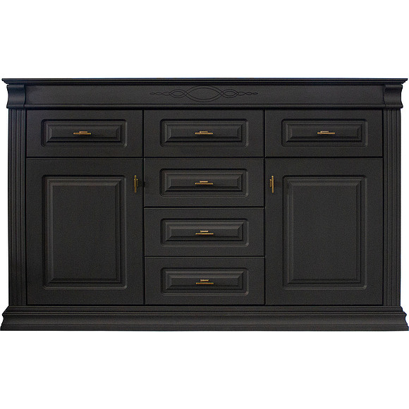 Тумба «Геттисберг Классик» БМ2.0747.1.34, Цвет: Антрацит