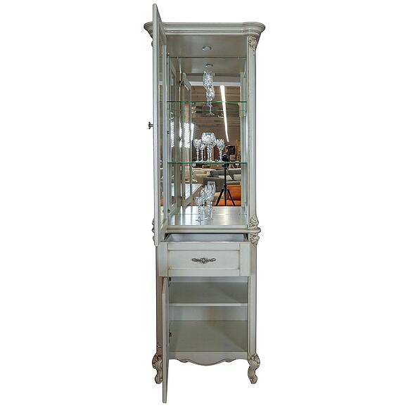 Шкаф комбинированный «Трезор» П1.987.0.01-01, Основной материал: массив дуба, Цвет: Античная бронза