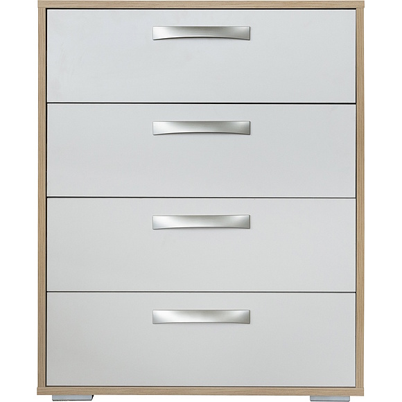 Тумба «Акцент» П3.595.3.03, Цвет: Персидский жемчуг + Дуб Мадуро