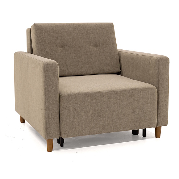 Кресло-кровать «Локи» (1м), Основной материал: ткань, Группа ткани: 19 группа