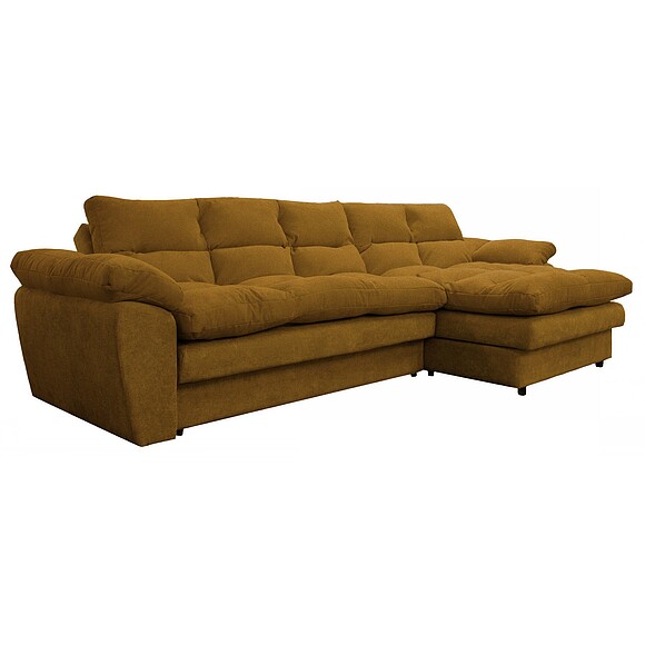 Угловой диван «Лотта 2» (03+25ml6mr+03) - только онлайн, Основной материал: ткань, Группа ткани: 19 группа, Механизм трансформации: с механизмом