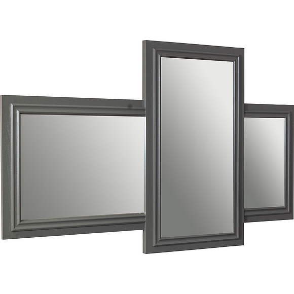 Зеркало «Дольче» П3.597.1.05, Цвет: Базальт + Дуб рустикаль