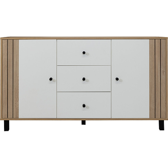 Комод «Ардо» П3.598.0.07, Цвет: Белый - Дуб мадура