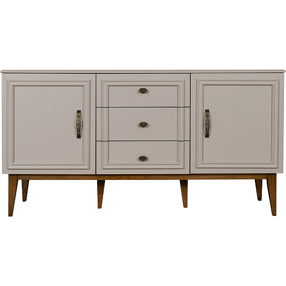 Тумба «Дольче» П3.597.0.03, Основной материал: МДФ, крашеная, Цвет: Дуб рустикаль + Персидский жемчуг  (Tumba_Dolche_P3-597-0-03_Persidskij_zhemchug-Dub_Rustikal_.jpg) Тумба «Дольче» П3.597.0.03, Основной материал: МДФ, крашеная, Цвет: Дуб рустикаль + Персидский жемчуг