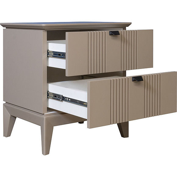 Тумба прикроватная «Аванти» БМ2.783.1.02, Основной материал: МДФ, Цвет: какао