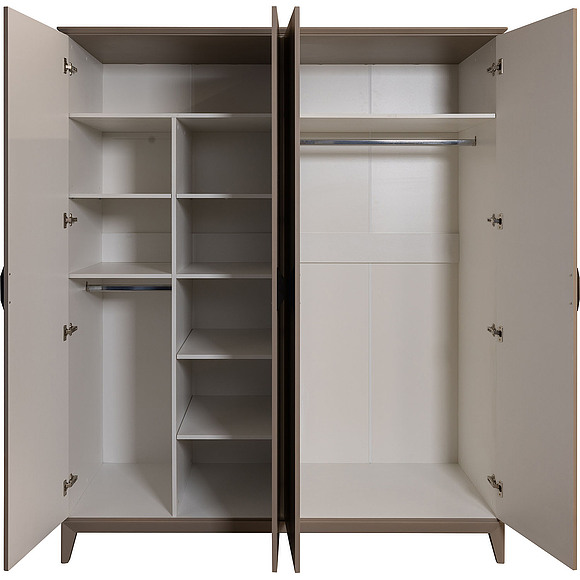 Шкаф для одежды 4д «Аванти» БМ2.783.1.03, Основной материал: МДФ, Цвет: какао