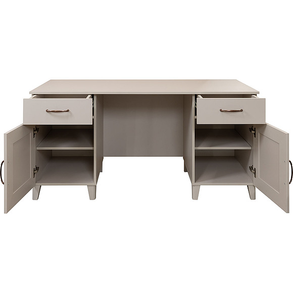 Стол письменный 2т «Сати» П7.057.2.51, Основной материал: ЛДСП, Цвет: Персидский жемчуг