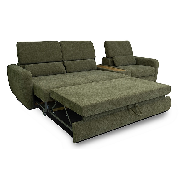 3-х местный диван «Мерлин» (3МL/R.ТАВ.1AR/L), Основной материал: ткань, Группа ткани: 20 группа