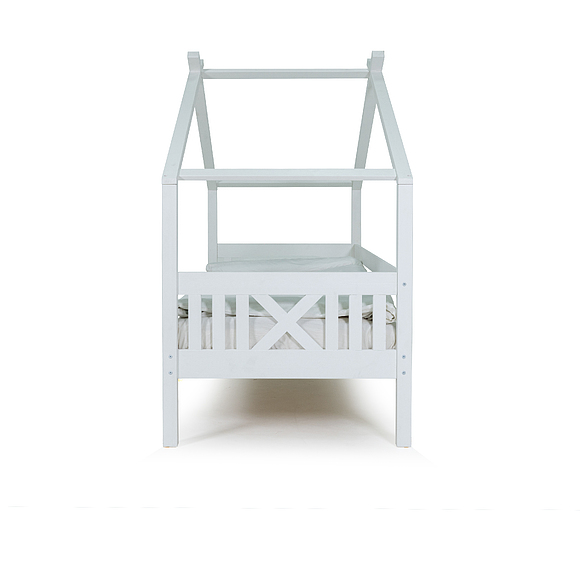 Кровать «Джульетта» - Только онлайн, Основной материал: массив сосны, Цвет: Белый, Спальное место: 2000х900 мм