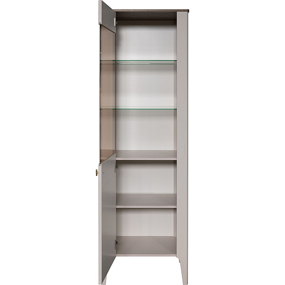 Шкаф «Шарли» П6.116.0.01-01, Основной материал: МДФ, Цвет: Шарли керамика + Жемчужный сатин