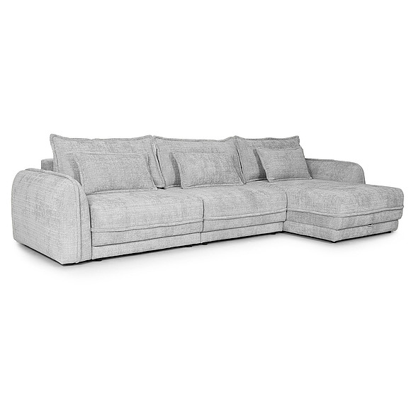 Угловой диван «Хоум» (1ML/R.10M.8MR/L), Основной материал: ткань, Группа ткани: 19 группа, Механизм трансформации: с механизмом