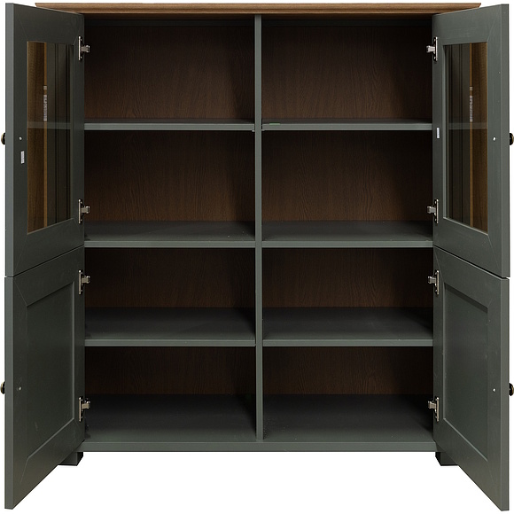 Тумба «Джио» П7.060.0.22, Основной материал: ЛДСП, Цвет: Базальт + Кедр Орегон