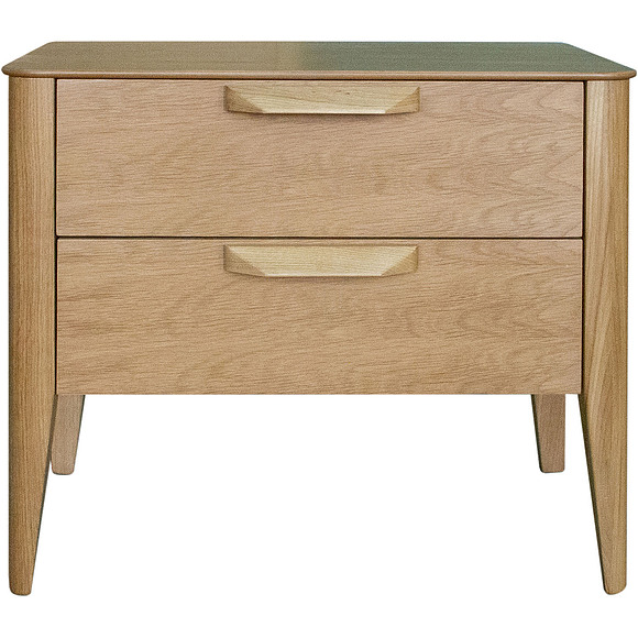 Тумба прикроватная «Версаль» БМ2.777.1.30, Основной материал: ДСП, облицованная шпоном дуба, Цвет: Дуб натуральный