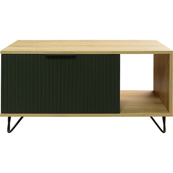 Стол журнальный «Рокси» П6.948.0.09, Основной материал: ЛДСП, Цвет: Грин Софт+Дуб Кантри золотой (6T3A4737-kopiya.jpg) Стол журнальный «Рокси» П6.948.0.09, Основной материал: ЛДСП, Цвет: Грин Софт+Дуб Кантри золотой