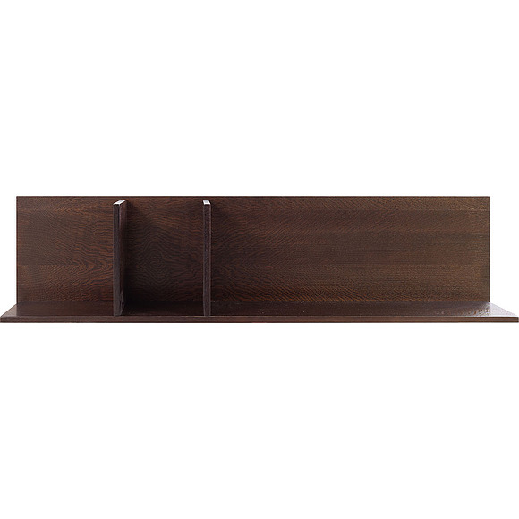 Полка консольная «Амадей» П6.635.0.20 (П635.20), Основной материал: ДСП+шпон, Цвет: Горячий шоколад