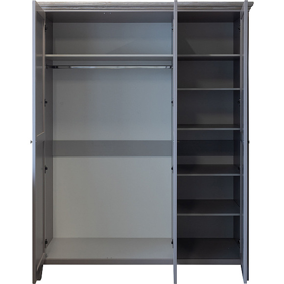 Шкаф для одежды 3Д «Гарда» БМ2.779.1.03, Основной материал: массив сосны, Цвет: Нирвана