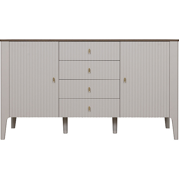 Тумба «Шарли» П6.116.0.07, Основной материал: МДФ, Цвет: Шарли керамика + Жемчужный сатин