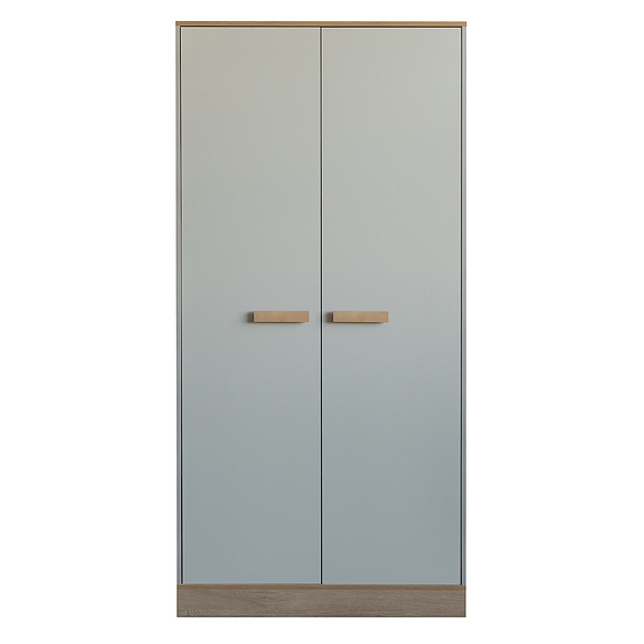 Шкаф 2Д «Портус» П3.600.1.01, Основной материал: ЛДСП, Цвет: Пепел + Дуб мадуро (Shkaf_dlya_odezhdy_Portus_P3-600-1-01.jpg) Шкаф 2Д «Портус» П3.600.1.01, Основной материал: ЛДСП, Цвет: Пепел + Дуб мадуро