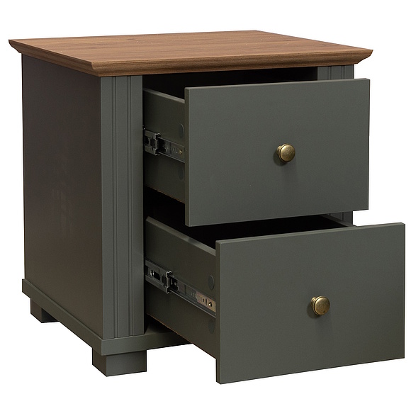 Тумба прикроватная «Джио» П7.060.1.24, Основной материал: ЛДСП, Цвет: Базальт + Кедр Орегон (Tumba_prikrovatnaya_Dzhio_P7-060-1-24_bazalt-kedr_oregon_.jpg) Тумба прикроватная «Джио» П7.060.1.24, Основной материал: ЛДСП, Цвет: Базальт + Кедр Орегон