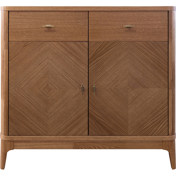 Тумба «Армани» П1.135.0.02, Основной материал: массив (сращенный мебельный щит) дуба, Цвет: Дуб альпийский