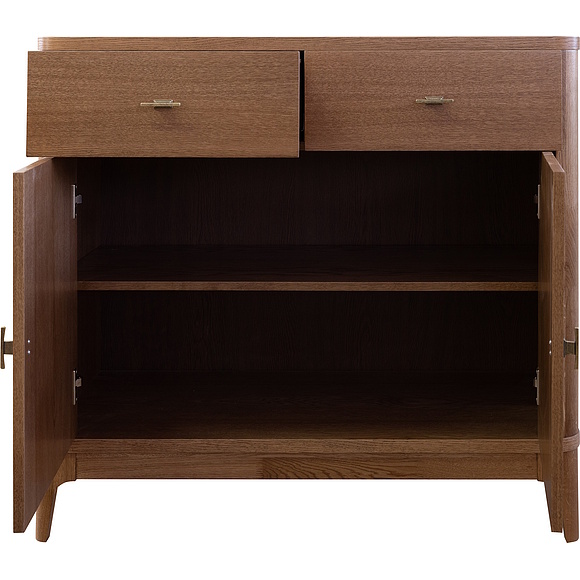 Тумба «Армани» П1.135.0.02, Основной материал: массив (сращенный мебельный щит) дуба, Цвет: Дуб альпийский