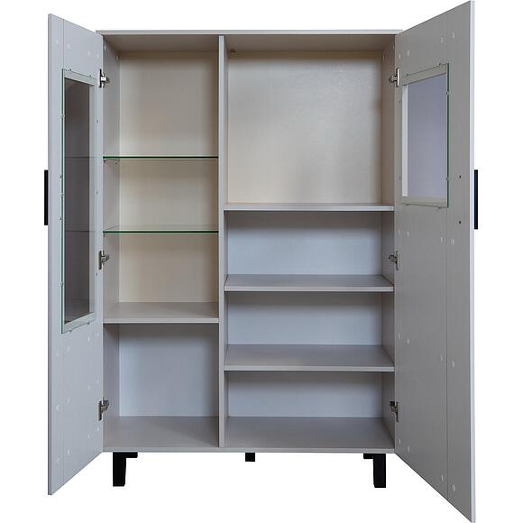 Шкаф для одежды 2д «Ариста» П3.593.1.29, Основной материал: ЛДСП, Цвет: Беж Нубук + Дуб Артизан Трюфель