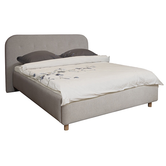 Кровать 2-16 «Поинт» БМ2.665.1.04 , Основной материал: ЛДСП, Цвет: Дуб мадура, Спальное место: 2000x1600 мм, Размер: 2130x1736x1130