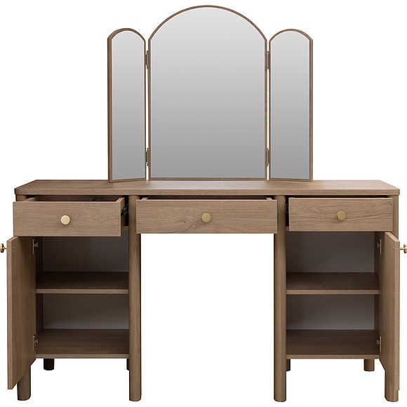 Стол туалетный «Поинт» БМ2.665.1.03, Основной материал: ЛДСП, Цвет: Дуб мадура