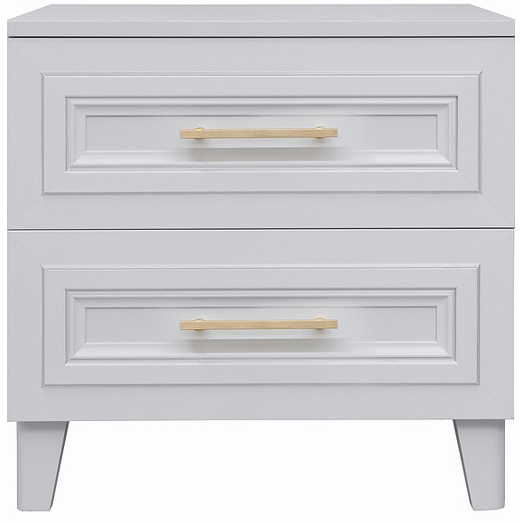 Тумба прикроватная «Сати» П7.057.1.25, Основной материал: ЛДСП, Цвет: Белый