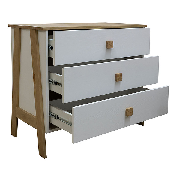 Комод «Этна» БМ2.784.1.01, Основной материал: массив сосны