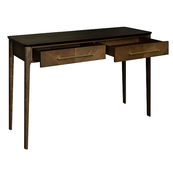 Стол туалетный  «Оквуд» П3.142.1.07, Основной материал: ДСП, облицованная шпоном дуба, Цвет: Карамель