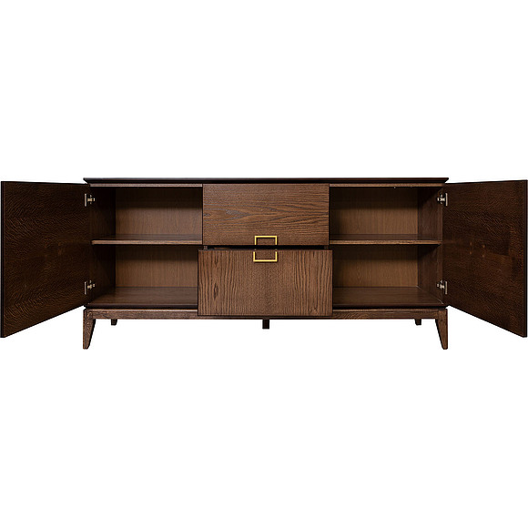 Тумба «Монблан» П4.145.0.03, Основной материал: МДФ+шпон, Цвет: Табак