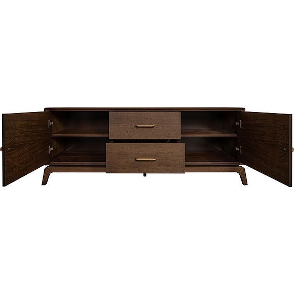 Тумба «Булгари» П6.147.0.02, Основной материал: МДФ+шпон, Цвет: Дуб Трюфель