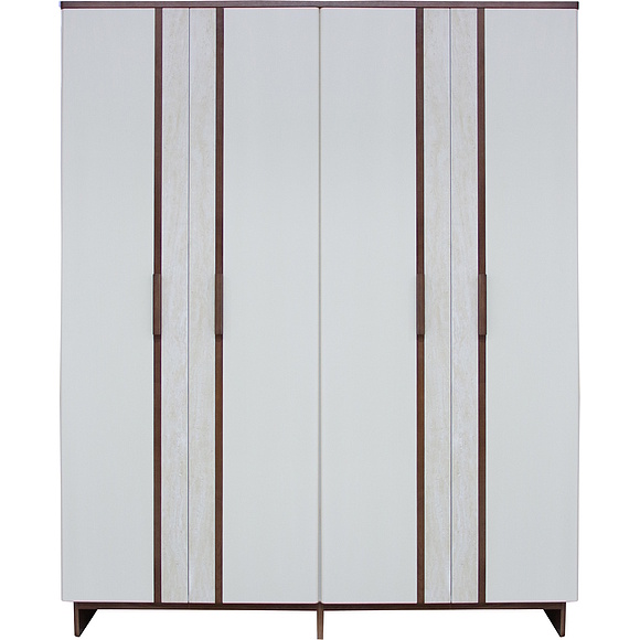 Шкаф для одежды «Асти» БМ2.667.1.02, Основной материал: МДФ, крашеная, Цвет: Жасмин